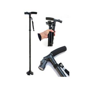 접이식 휴대용 할아버지 지팡이 선물 초경량 보행 네발접이식지팡이 한발지팡이부모님선물