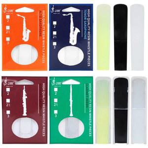 SLADE 소프라노 수지 색소폰 알토 마우스피스 플라스틱 클라리넷 악기 목관 액세서리 리드