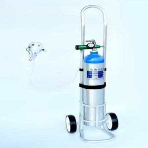 산소통카트 산소통트롤리 병원용 1구 운반 5L/10L