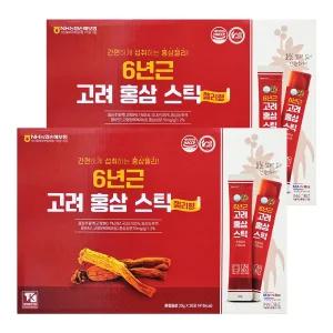 더존건강 6년근 고려 홍삼 스틱 26포 젤리형 X 2개