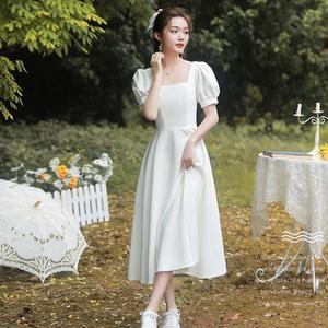 셀프웨딩드레감성스 브라이덜샤워 연 돌잔치원피스