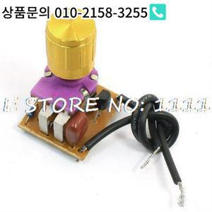 골드 톤 테이블 램프 풀 레인지 조광기 로터리 스위치 2 포지션 1A