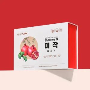 갱년기여성앤미작플러스120정 탕비실 사무실 티타임 직장인 부모님 중장년 120정