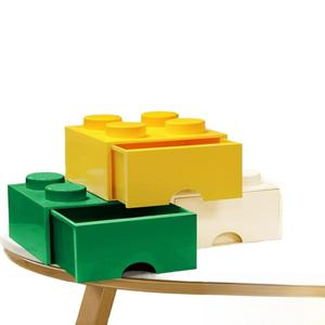 블록 토이박스 블럭 수납장 벽돌 서랍 수납함 레고 투명 보관함 구디 하우스 현대 주얼리