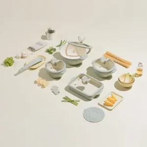 키친웰 위드 IH 인덕션 브이쿡 세라믹 냄비세트 8종(민트)