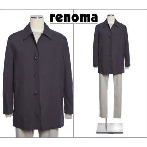 [롯데백화점]레노마 F/W 봄/가을 다계절 기장감좋은 트렌치 하프코트 네이비컬러 RQIMBH02A EK3653
