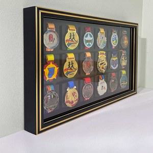 메달 액자 보관함 벽걸이 용품 화이트 진열 정리 사진 태권도 기념 색상 메달액자