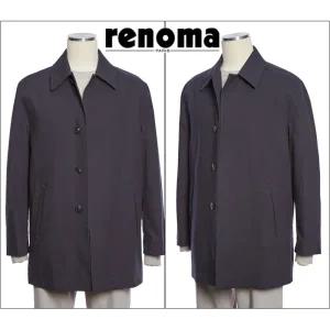 [롯데백화점]레노마 F/W 봄/가을 다계절 기장감좋은 트렌치 하프코트 네이비컬러 RQIMBH02A EK3653