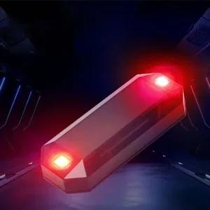 자동차량용 오토바이크 태양열 LED 미니 싸이키경고등