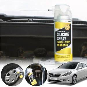 쏘나타(LF)(14~18) 크린텍 실리콘 스프레이 420ml 내장재색상복원 고무경화방지 타이어광택