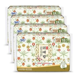 쏘피 바디피트 귀애랑 소형 18팩 x4개