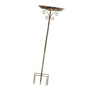 새 목욕 파티오 뒷마당 현관용 새 목욕 그릇 빈티지 디자인 철 모이통