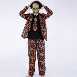 할로윈호박의유니상 파티복 축제 의상 행사 장기자랑 슈트