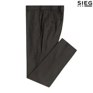 [롯데백화점]지이크 [단독특가] 25FW 프리미엄 캐시미어 울스판 브라운 정장팬츠 PFP2270BRDN