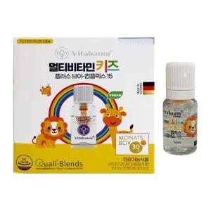 비타바움 멀티비타민 키즈 플러스 브이 컴플렉스 15 10ml x 30개입 1개 / 써클
