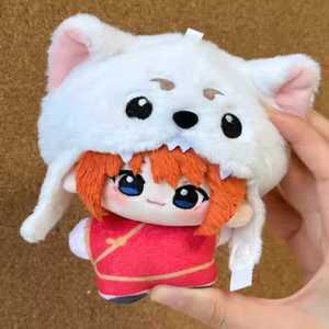 은혼 사다하루 시무라 엘리자베스 인형 세트 누이 사카타 긴토키 고정 제품 스프링 헤드기어