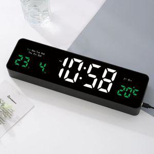 GPS 디지털 전자시계 탁상 벽걸이 거실 수동 온습도 수신