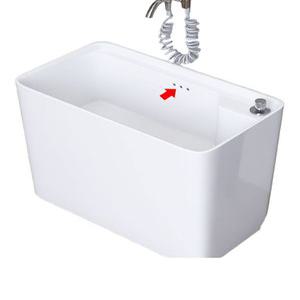 발코니 세라믹 싱크볼 낮은 개수대 걸레통 인테리어