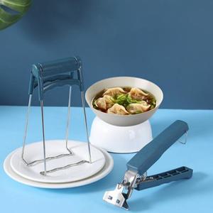 뚝배기 집게 냄비 실리콘집게 오븐 손잡이 악어집게 실리콘 스텐 에어프라이어 화상방지 뚝배기집게 냄비집