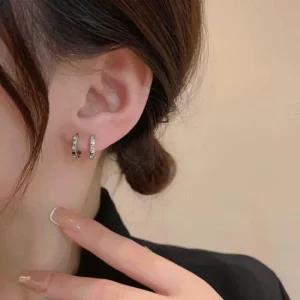 실버 귀걸이 엔티크 써지컬스틸귀걸이 베이직 925 (43k2z)