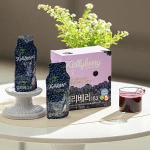 켈리베리183 유기농 야생블루베리 퓨레 50gx10포x6박스