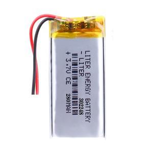 충전식 리튬 태블릿 폴리머 배터리 302248 3.7V 280MAH 1.036WH MP3 MP4 MP5 블루투스 라디오 모니터