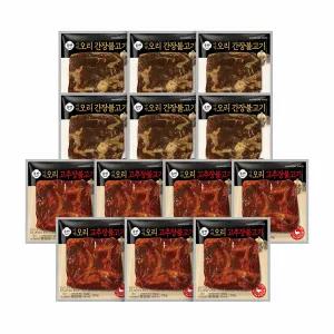 신세계푸드 올반 바짝오리불고기 200g*13팩(간장맛 6, 고추장맛7)