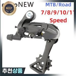 MicroNEW 자전거 리어 시프터 MTB 산악 7/8/9/10/11 스피드로드 변속기 7/8/9/10S 사이클링 부품과 호환 가