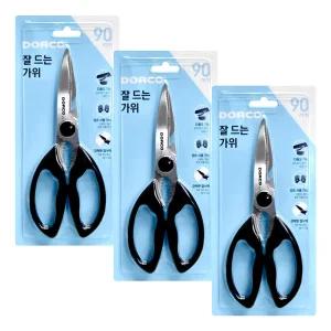 도루코 잘드는 주방가위 90S X 3개