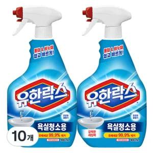 유한락스 욕실청소용 세정제 900ml 10개