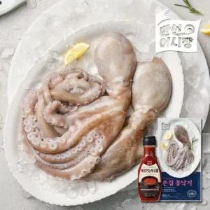 [만선어시장]손질 통낙지 220g x 10팩 + 볶음소스 200g 1통