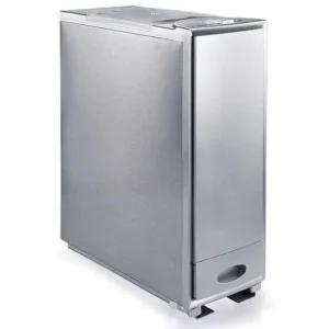 스테인레스 진공 쌀통 신선유지 20kg 용기 쌀보관통 진공쌀통 보관함 자동 방습 가정용