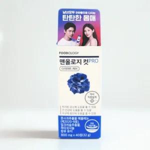 맨올로지 컷 맨올리지 파란통 다이어트 콜레올로지 푸드올로지 PRO 40정