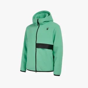 [롯데백화점]스파이더 공용 라이프스타일 플리스 본딩 후드 집업 자켓 SPGWCNFT311UMNT