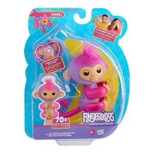 [영실업]핑거링스 원숭이 찰리 퍼플 피규어 인형
