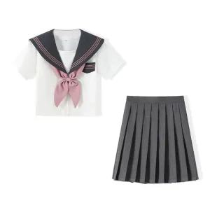 반팔 세라복엣지 세트(그레이) G