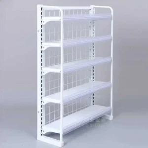 약국 매대 편의점 수납장 스넥 선반 스탠드 소형 흰색 간식