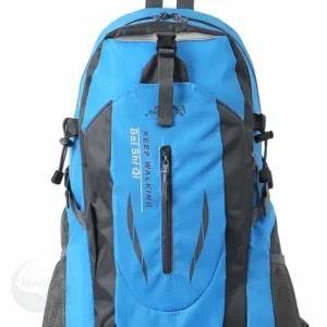 MLSTORE 블루 방수 등산가방 40L 경량등산배낭 경량배낭