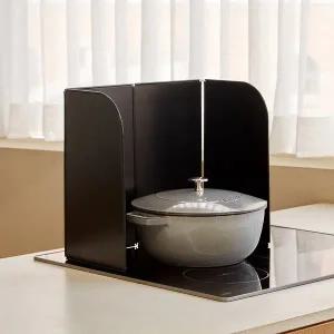 [리본제이]4단 접이식 가스레인지 인덕션 가림막 가드 소형 / 기름튐방지 렌지가드 캠핑용