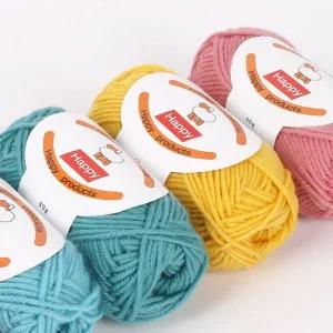 해피울10+1개덤 /뜨개실/손뜨개/인형실/털실