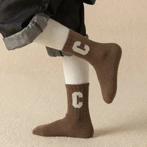 [킨즈]마이리틀싹스 이니셜C 기모 아동 어린이 아동양말 (5종 10켤레)