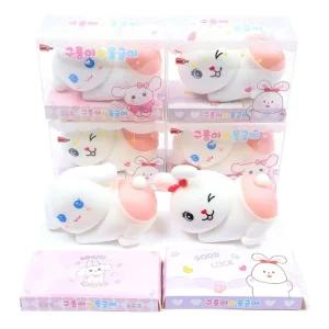 구름이와 몽글이 완구 비식품 1타 6개입슬라임놀이 주물럭장난감 촉감 말랑이 주물럭