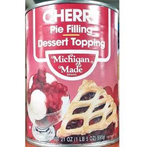 블루베리 통조림 체리파이필링 쨈 대한 잼 595g 파이필링