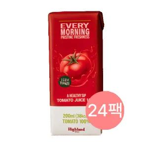 하이랜드 프레쉬 토마토 주스 200ml 24팩