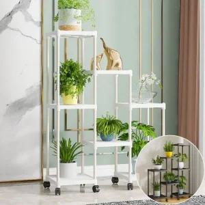 7단계단식 화분 진열대 받침 정리대 선반 받침대 다이 화분대 화분선반 화분받침대 화분진열대