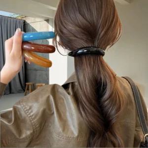 바나나핀 대형 반달핀 긴머리 숱많은 헤어핀 올림머리 집게 왕머리핀 5컬러