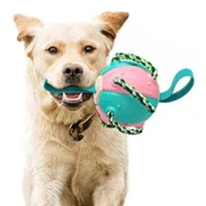 강아지 투톤 터그볼 1P 대형견 공놀이 장난감 도기볼