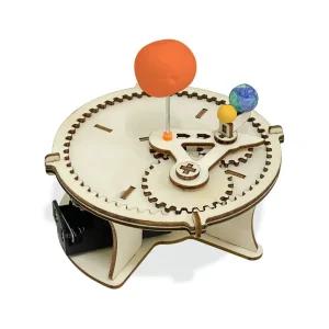 창의력 과학 나무모형 키트 지구와 달의 운동 R-21A/DIY만들기/실험/초등학생/만들기/학습/교구/과학/나무