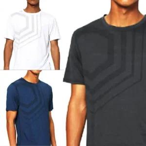 가벼운 남자 쿨 기본티 냉감 쫀쫀한 아이스 반팔 (3MSws)
