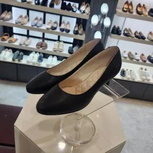 [ELCANTO]엘칸토 HC10 여성5cm베이직펌프스검정 여성양가죽라운드토우펌프스구두 LCWD40U5 (S41003305)